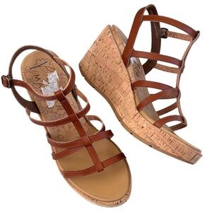 Like New Blowfish Bahamas Wedge Sandals
Brown Size 11